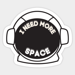 Astronaut helmet Sticker